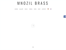 Tablet Screenshot of mnozilbrass.at